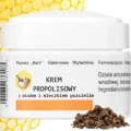 Krem PROPOLISOWY z miodem i mleczkiem