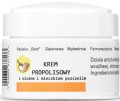 Krem PROPOLISOWY z miodem i mleczkiem pszczelim