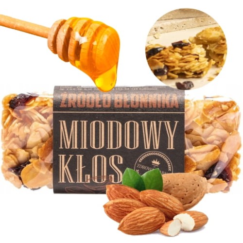 Baton miodowy z Migdałami