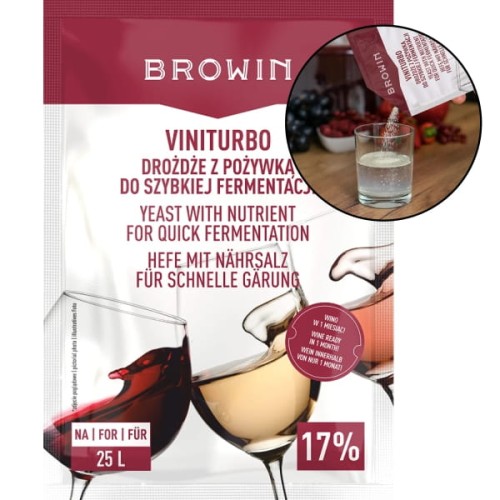VINITURBO Drożdże winiarskie