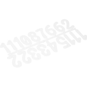 Numery numerki na ule - BIAŁE