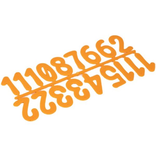 Numery numerki na ule - POMARAŃCZOWE