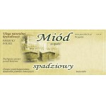 Etykiety - Miód spadziowy - RETRO