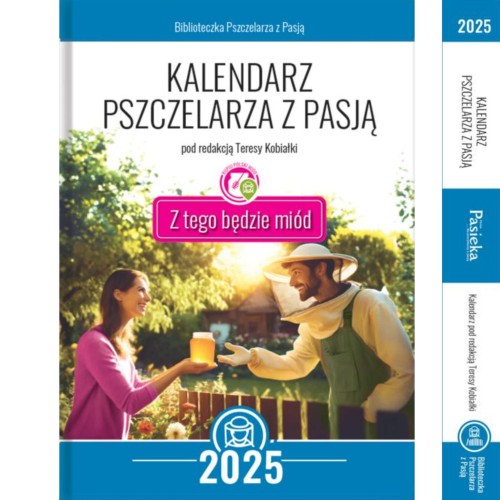 książka KALENDARZ PSZCZELARZA z Pasją 2025