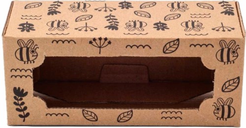 Pudełko ozdobne kartonowe na 3 słoiki 35 ml