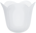 TULIPAN okapnik na świecę LAMPION osłonka kolory