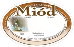 Etykieta - Miód uniwersalne na miód owalne