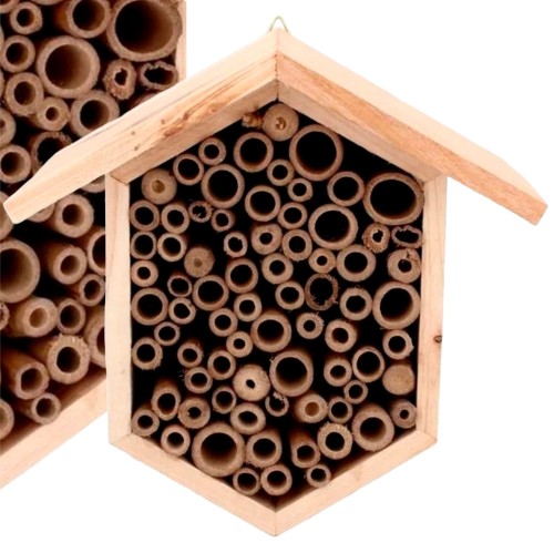 Domek dla owadów - komórka z daszkiem