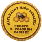 Nakrętka mała 66/4 - Naturalny miód mała - 50 szt