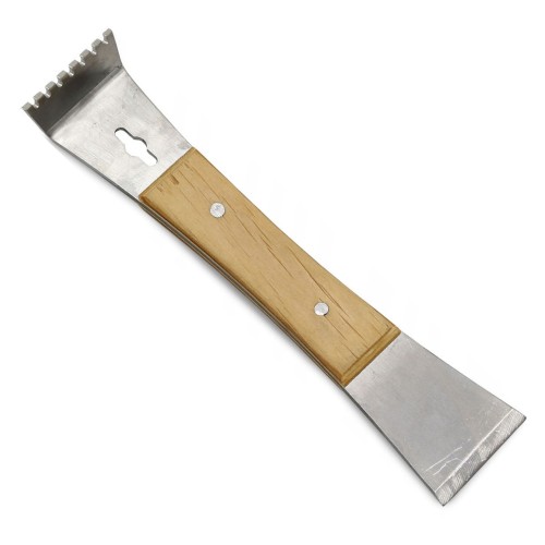Dłuto pasieczne nierdzewne ze skrobakiem