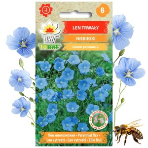LEN TRWAŁY NIEBIESKI Roślina miododajna 1 g