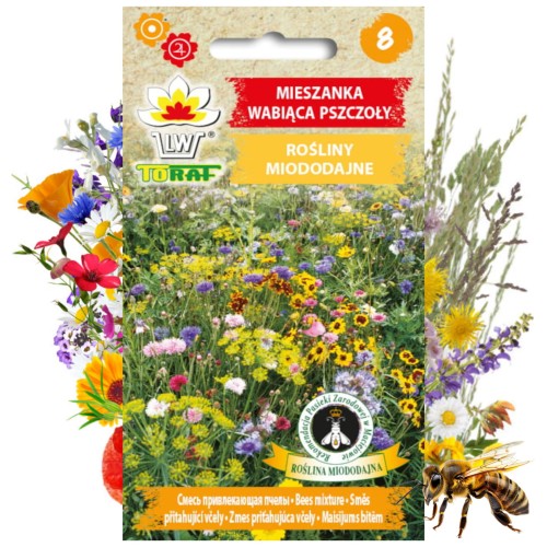 MIESZANKA ROŚLIN przyciągająca PSZCZOŁY