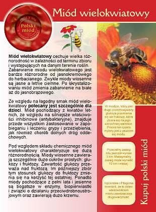 Broszura - Miód wielokwiatowy