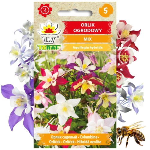 ORLIK OGRODOWY MIX Roślina miododajna 0,3 g