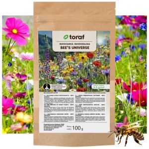 MIESZANKA ROŚLIN MIODODAJNYCH BEE Nasiona Roślina miododajna 100 g