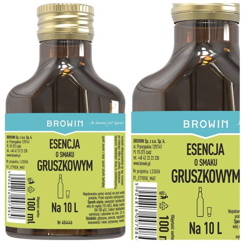 Zaprawka o smaku gruszkowym - 100 ml