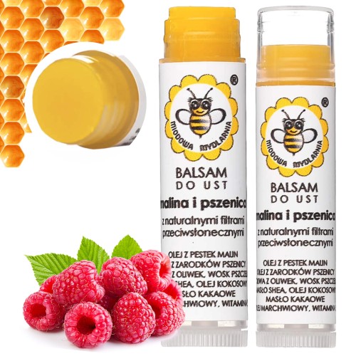 Balsam do ust Malina i Pszenica