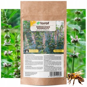 SERDECZNIK POSPOLITY Nasiona Roślina miododajna 100 g