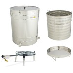 TOPIARKA NIERDZEWNA do wosku na bazie ODSTOJNIKA 100L + PALNIK GAZOWY