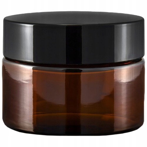 SŁOIK szklany brązowe szkło 30 ml + zakrętka