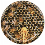 Nakrętka duża 82/6 - GROMADA pszczół - 50szt