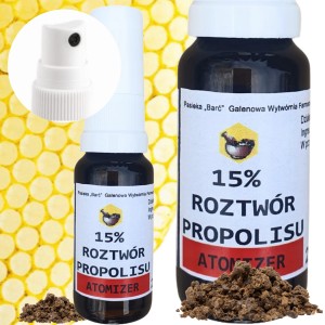 ROZTWÓR PROPOLISU 15 % - 20ml - ATOMIZER
