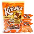 Krówka karmelowa CIĄGUTKA Ciągnące Krówki naturalne Bezglutenowe 200g