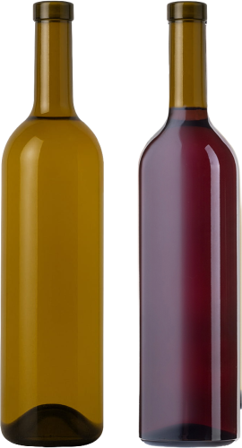 Butelka BORDEAUX 750ml oliwkowa