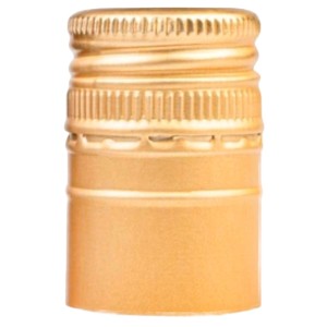 Zakrętki złote  28x40 - Zakrętka długa złota 10 szt