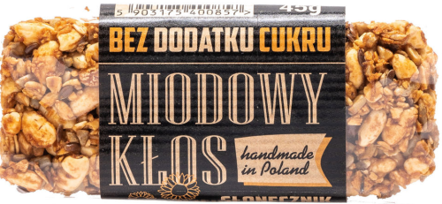 Baton miodowy z Słonecznikiem