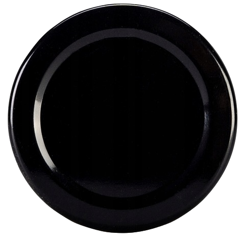 Nakrętka mała 53/4 - CZARNA - 50 szt