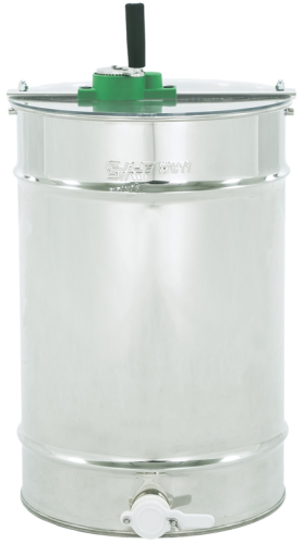 Miodarka diagonalna 2 ramkowa RĘCZNA napęd górny pionowy DADANT Ø420