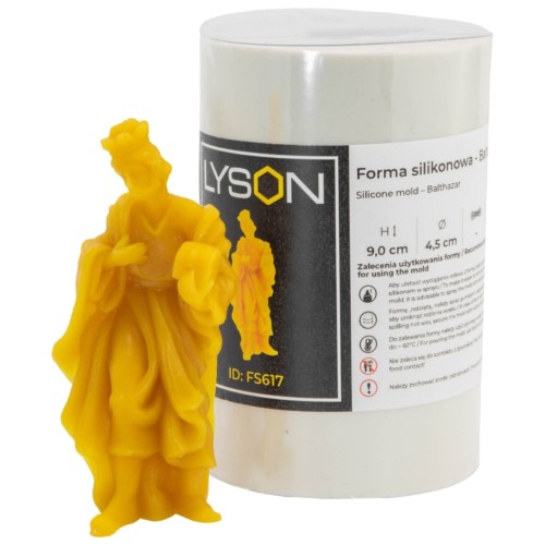 FORMA SILIKONOWA do świec - Baltazar