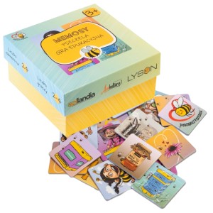 MEMOSY Pszczela gra edukacyjna - gra memory dla dzieci