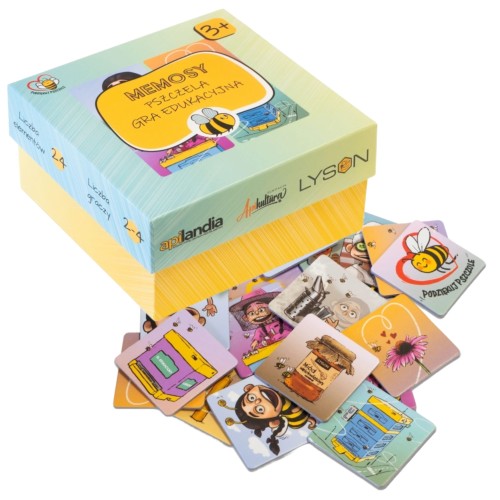 Memosy Pszczela Gra Edukacyjna