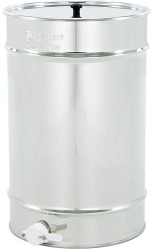 ODSTOJNIK nierdzewny 100kg ZAWÓR plastikowy 6/4