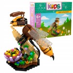 Zestaw Klocków - Klocki Pszczoła i mini łąka 421 elementów