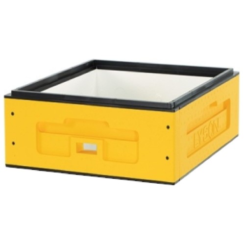 Korpus Dadant 1/2 OPTIMA nieskręcony - żółty