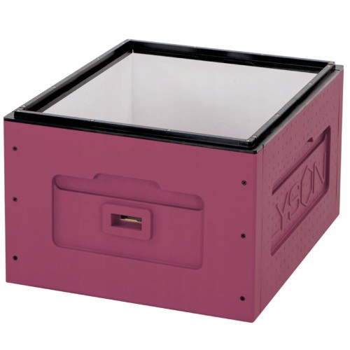 Korpus Dadant OPTIMA nieskręcony - różowy ciemny