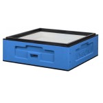 Korpus Wielkopolski 1/2 OPTIMA malowany nieskręcony - niebieski ciemny