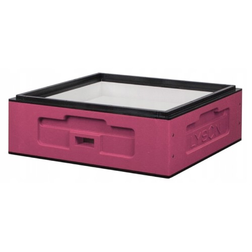 Korpus 1/2 Wielkopolski 10 Ramkowy - malowany - RÓŻOWY CIEMNY