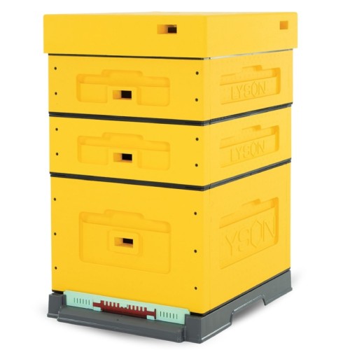 UL DADANT OPTIMA - nieskręcony - ŻÓŁTY