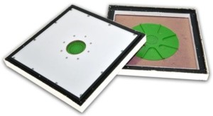 PIERŚCIEŃ dystansowy z Przegonką STYROPIANOWY WIELKOPOLSKI 10R NIEMALOWANY