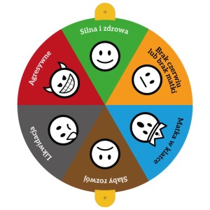 Znacznik na ul - status rodziny PL 1 szt