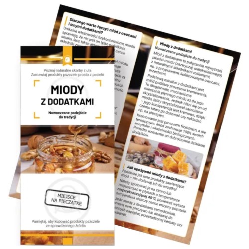 Ulotki KRYSTALIZACJA MIODU
