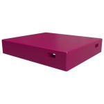 DASZEK WYSOKI OPTIMA Dadant Wielkopolski 12 ramkowy RÓŻOWY CIEMNY