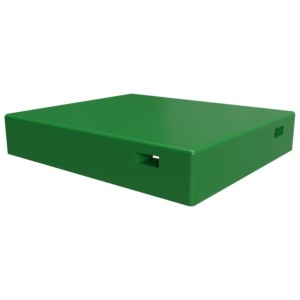 DASZEK WYSOKI OPTIMA Dadant Wielkopolski 12 ramkowy ZIELONY CIEMNY