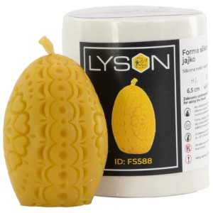 FORMA SILIKONOWA do świec - Ażurowe jajko