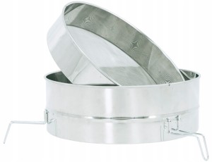 SITO nierdzewne PODWÓJNE Z UCHWYTAMI Ø468 mm do odstojników 200-400 kg