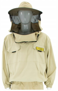 Bluza z kapeluszem bez zamka - beżowa